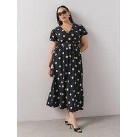 The Very Collection Curve Belted Wrap Midaxi Dress