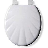Croydex Shell Style Stick 'N' Lock Toilet Seat
