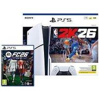 Playstation 5 Disc Console Nba 2K26 Bundle & Ea Sports Fc 26