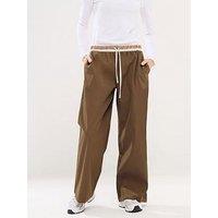 Pixiegirl Petite Utility Belted Wide Leg Trouser