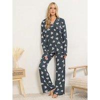Long Tall Sally Soft Touch Animal Heart Pj Set
