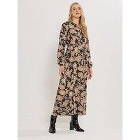 Long Tall Sally Floral Belted Midaxi Dress - Print