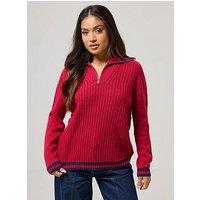 Pixiegirl Striped Jumpers - Red