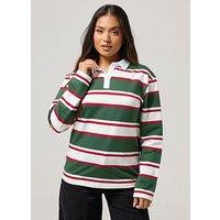 Pixiegirl Petite Rugby Sweatshirt - Stripe
