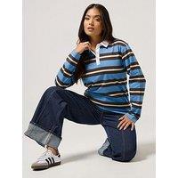 Pixiegirl Petite Rugby Sweatshirt - Stripe