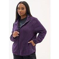 Yours Curve Active Fleece - Purple