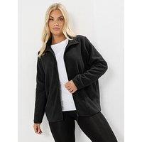 Yours Curve Active Fleece - Black