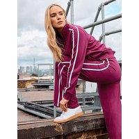 Long Tall Sally Tall Two Stripe Zip Thru Sweatshirt