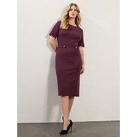 Long Tall Sally Tall Tailored Dress - Purple