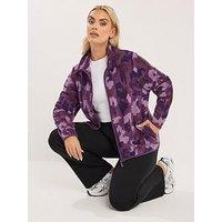 Yours Curve Active Fleece - Purple