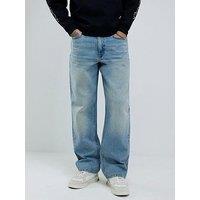 River Island Loose Fit Alliser Jean - Blue