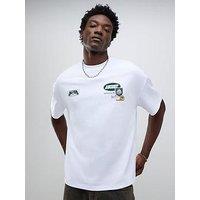 River Island Alpine Badging T-Shirt - White