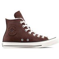 Converse Womens Chuck Taylor All Star Hi - Brown