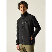 Regatta Mens Frankie Full Zip Fleece - Black