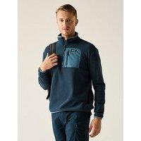 Regatta Mens Frankie Half Zip Fleece - Navy