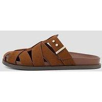 The Very Collection Caged Mule Clog - Brown