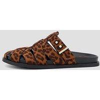 The Very Collection Caged Mule Clog - Brown