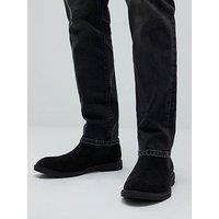 River Island Crepe Sole Chelsea Boot - Black