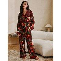 B By Ted Baker Check Floral Through Pyjama - Multi