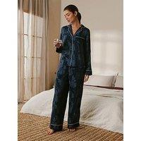 B By Ted Baker Through Pyjama Set - Navy