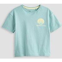 The Very Collection Boys Shell Back Graphic T-Shirt - Blue
