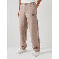 Armani Exchange Wide Leg Joggers - Light Brown