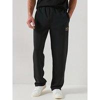 Armani Exchange Logo Joggers - Black