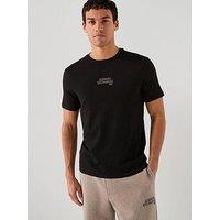 Armani Exchange Logo T-Shirt - Black