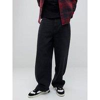 River Island Horayio Washed Baggy Jeans - Black