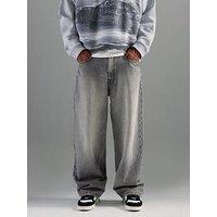 River Island Leverne Baggy Jeans - Grey