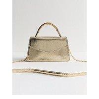New Look Drew Lizard Top Handle - Gold