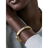 Kate Spade New York Flower Hinged Bangle - Gold