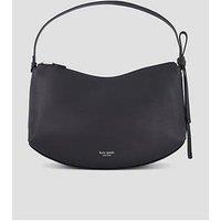 Kate Spade New York Loop Pebbled Leather Shoulder Bag - Black