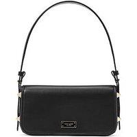 Kate Spade New York Liv Smooth Leather Shoulder Bag - Black