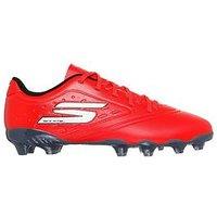Skechers Youth Razor 15 Firm Ground Football Boots - Red