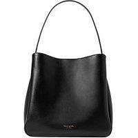 Kate Spade New York Grace Fine Grain Leather Large Hobo - Black
