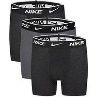 Nike Nhb Nhb E Day 3-Pack Cotton Stretch Boxers - Black