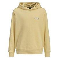Jack & Jones Junior Boys College Logo Hoodie - Yellow