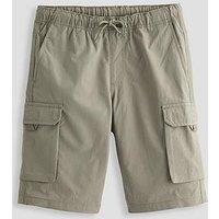 Jack & Jones Junior Boys Cole Ivan Cargo Jogger Shorts - Khaki