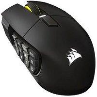 Corsair Scimitar Elite Wireless Se Mmo Gaming Mouse, Gun Metal