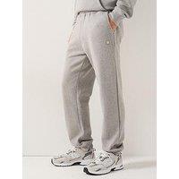 Double A By Wood Wood Cal Coin Logo Cuff Joggers - Light Grey