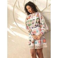 Emily Lovelock Elora Print Dress