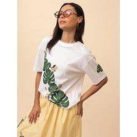 Emily Lovelock Kate Print T-Shirt - White