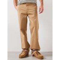 Double A By Wood Wood Silas Chinos - Petrified Oak Beige