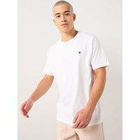 Double A By Wood Wood Ace Coin Logo T-Shirt - White
