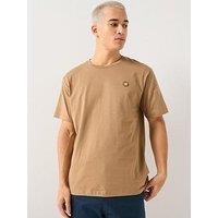 Double A By Wood Wood Double A By Ace Coin Logo T-Shirt - Beige