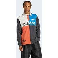 Adidas Originals Mens Rugby Polo - Black