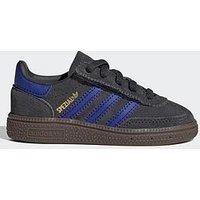 Adidas Originals Kids Handball Spezials Elastic Trainers - Grey/Blue