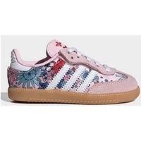 Adidas Originals Infant Samba Liberty Elastic Trainers - Pink
