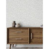 The Very Collection Trailing Leaf Grey Wallpaper